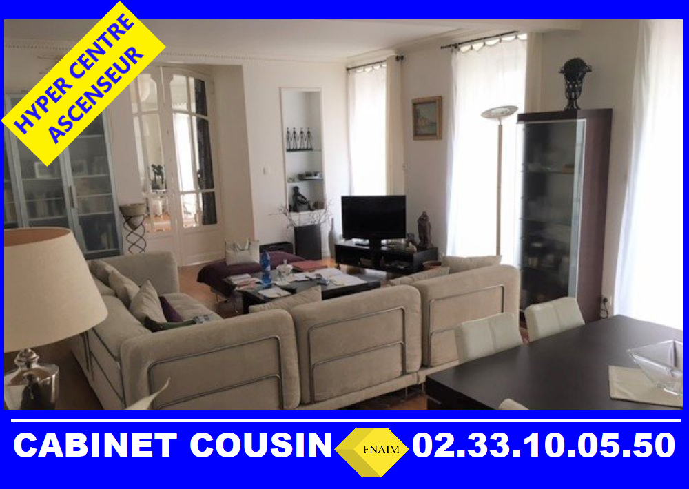 vente CHERBOURG CENTRE bel appartement 151.90 m²